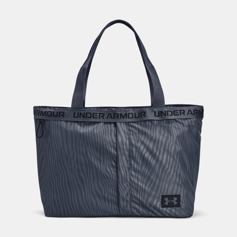 Women's  Under Armour  Essentials Tote Bag Downpour Gray / Downpour Gray / Black